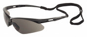 Safety Glasses Black Frame Gray