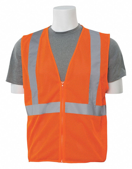 Safety Vest Economy Hi-Viz Orange M