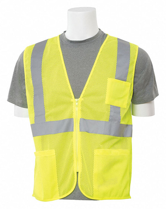 Safety Vest Economy Hi-Viz Lime L
