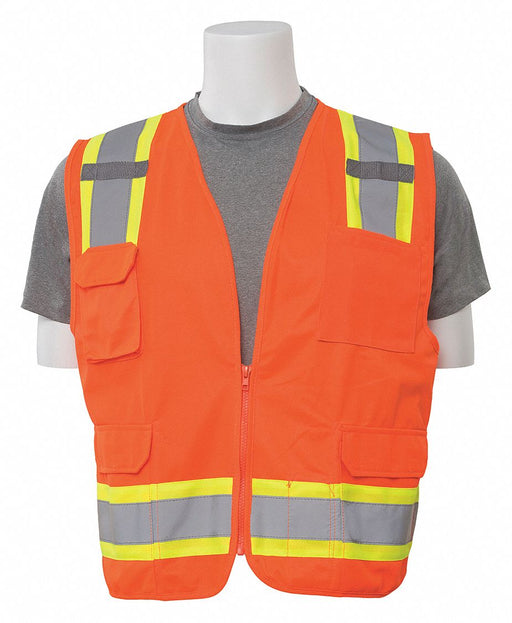 Safety Vest ANSI Hi-Viz Orange 3XL