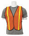 Vest with Stripe Hi-Viz Orange One Size