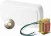 Chime 1 Stucco Pushbutton Satin Nickel