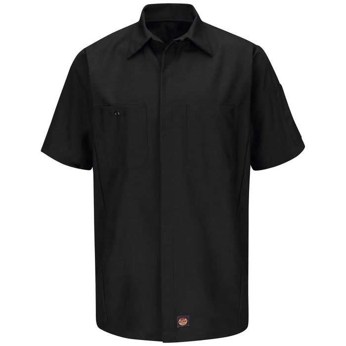 Men's Short Sleeve Two-Tone Crew Shirt