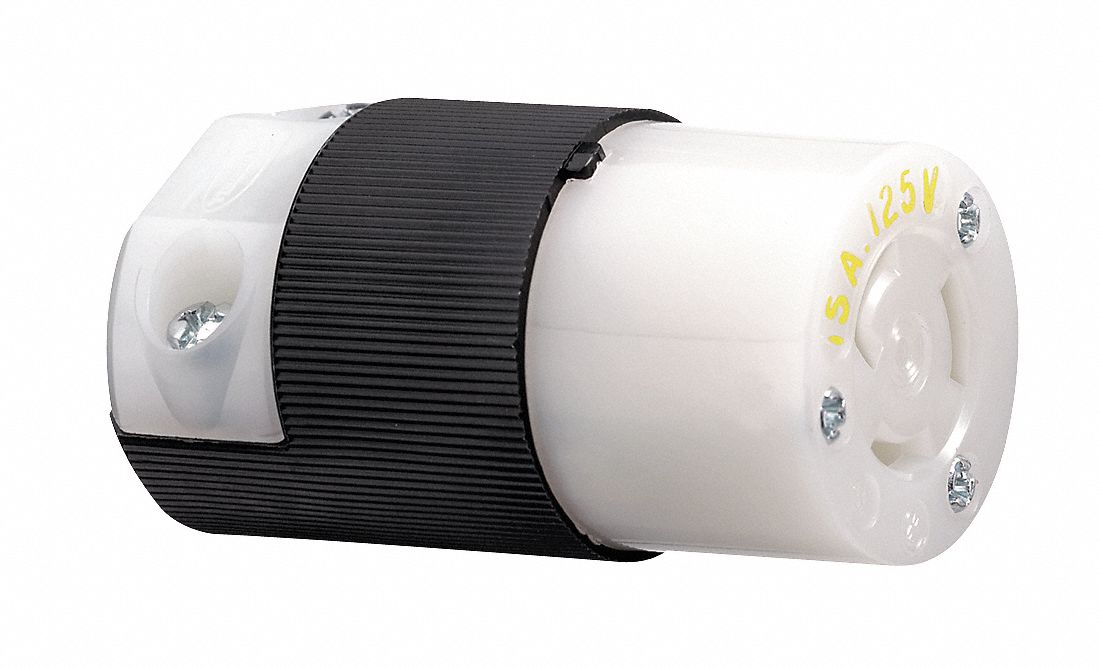 LckCon Strt 15 A Black White Nyl L5-15R