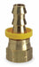 Push on Hose Fitting 1/4 x7/16 BarbxJIC
