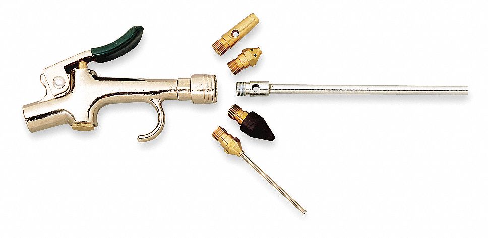 Air Gun Kit Thumb Lever 5 Nozzles