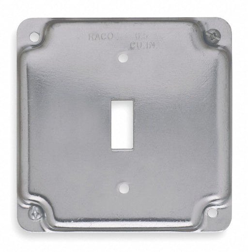 Electrical Box Cover Toggle Switch 4 in.