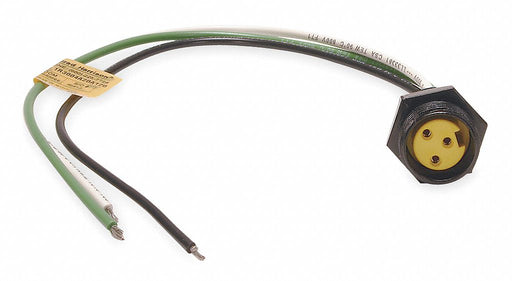 External Thread Receptacle 13 A Black