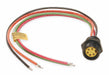 External Thread Receptacle 8 A Black