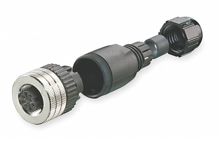 Internal Thread Connector Straight M12
