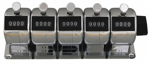 Counter Hand Tally 5 Gang 4 Digits