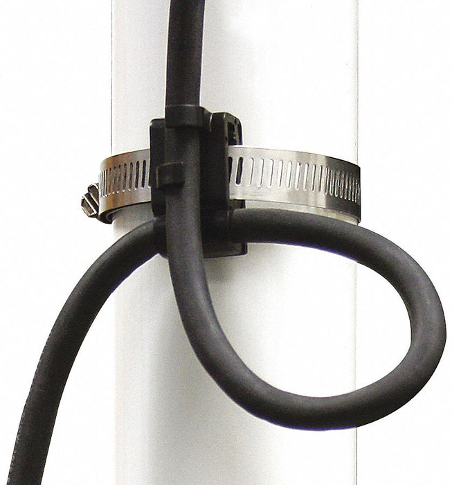 Cable Clamp 12 Gauge ABS Plastic/SS