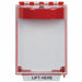 Pull Station Cover w/Horn Surface 4inD