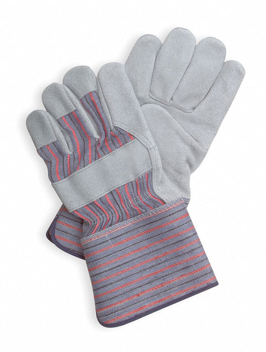 D1562 Leather Gloves Gray S PR