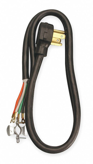 Dryer Cord 30A 6 ft Black