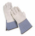D1574 Leather Gloves Gray S PR