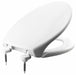 Toilet Seat Wht 14 in W 2.25 in H