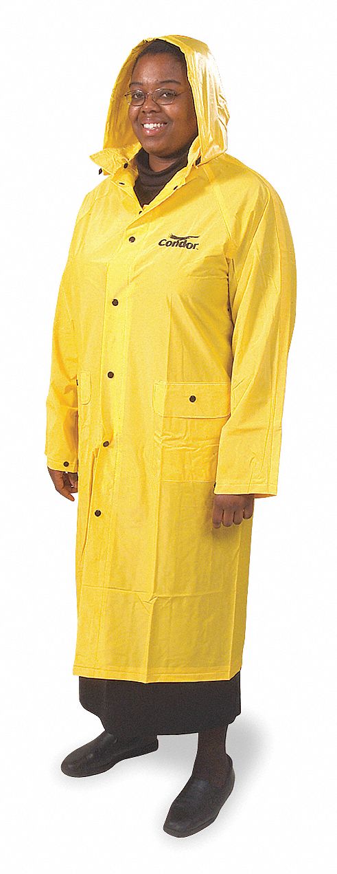 D2282 Rain Coat Unrated Yellow XL
