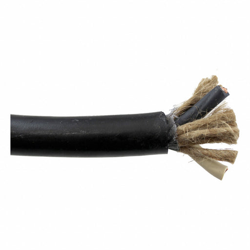 PortableCord W 2Cond 6AWG Black 50ft