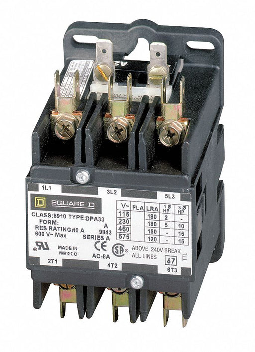 H2644 DefPurposeMagContactor 277VAC 3P 60A