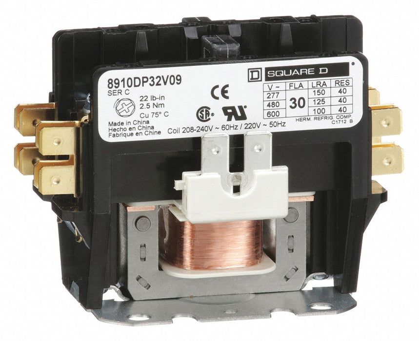 H2637 DefPurpContactor 220/208-240VAC 3P 75A