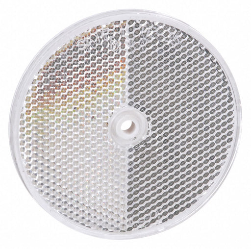Round Sensor Reflector 76mm Dia Silver
