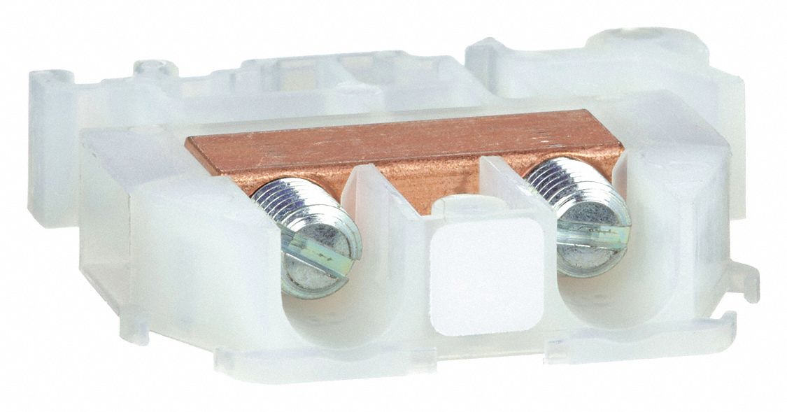 TerminalBlock 60A Natural 600V DINRail