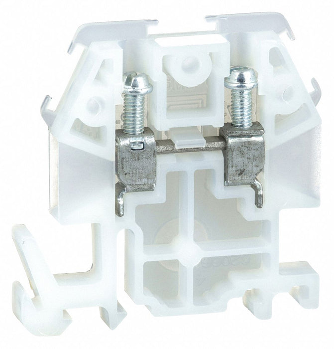 TerminalBlock 30A Natural 600V DINRail