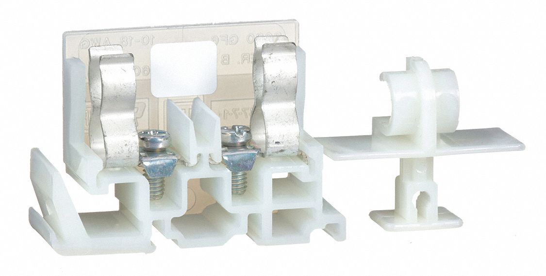 TerminalBlock 30A Natural 600V DINRail