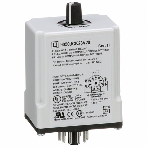 SinFunTimeDelayRelay 120VDC 11Pins