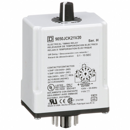 SinFunTimeDelayRelay 110VAC 11Pins