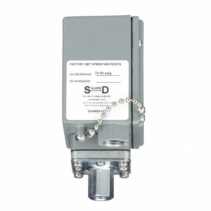 PressureSwtch 3-150psi Diaphragm 1NO/1NC
