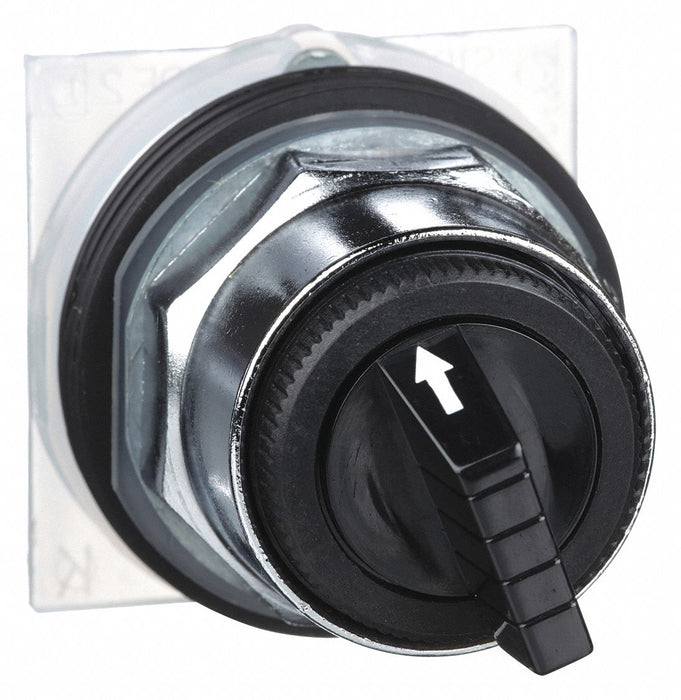 ShortHandleSelectorSwitch Blk 4Pos 30mm