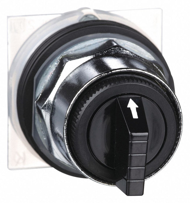 ShortHandleSelectorSwitch Blk 3Pos 30mm