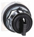 ShortHandleSelectorSwitch Blk 3Pos 30mm