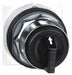 ShortHandleSelectorSwitch Blk 3Pos 30mm
