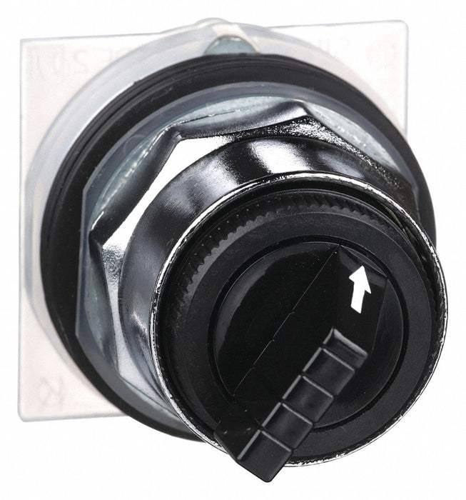 ShortHandleSelectorSwitch Blk 2Pos 30mm