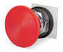 MushroomHeadPushButton Red NonIllum 30mm