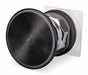 Mushroom Head Push Button Black 30mm