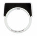 LegendPlate Reverse Silvr/Blk Half-Round