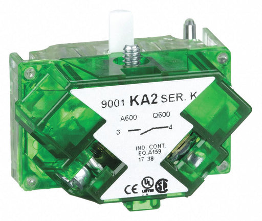 Contact Block Green 1NO 30 mm