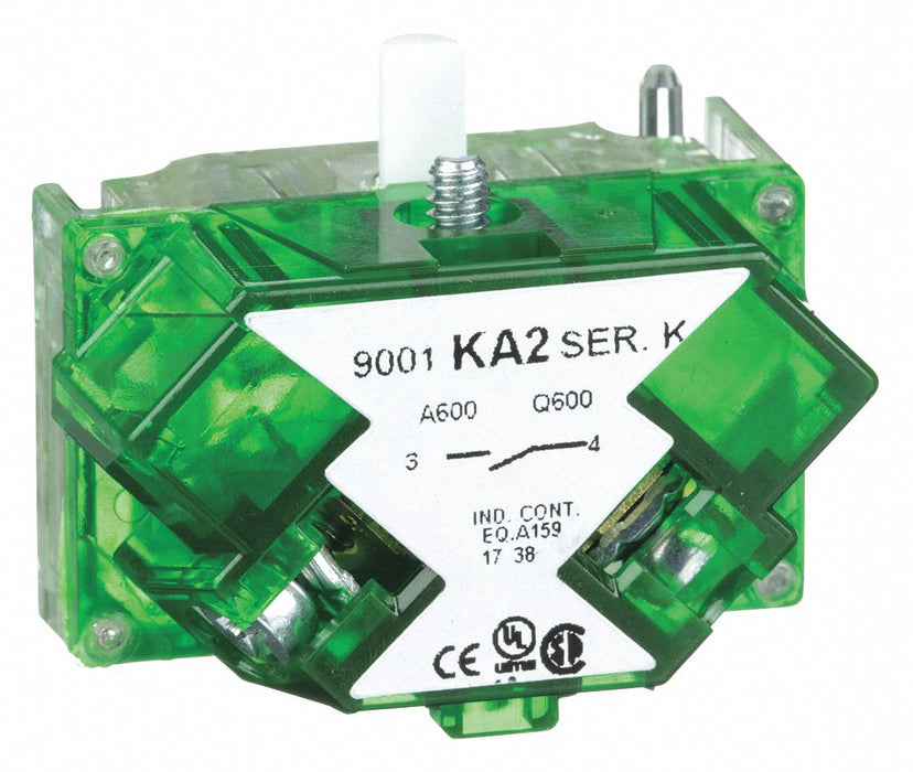 Contact Block Green 1NO 30 mm
