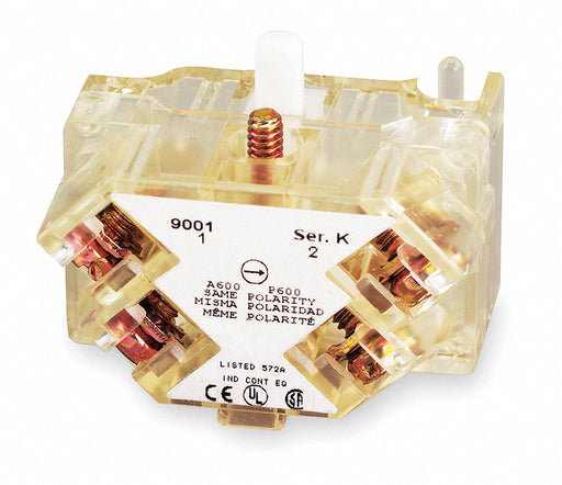 Contact Block Clear 1NO 30 mm