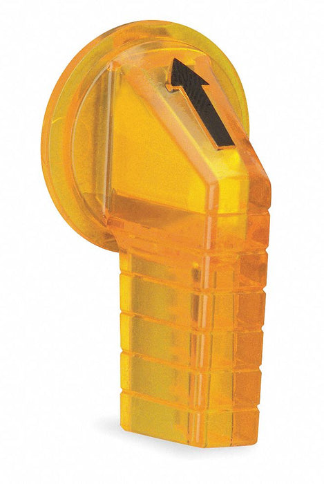 SelectorSwtchKnob ExtendedLvr 30mm Amber