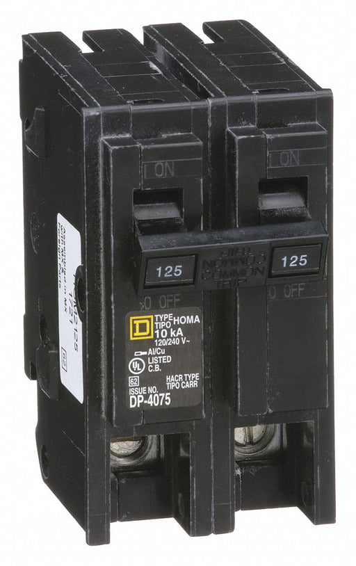Circuit Breaker 125A Plug In 120/240V 2P