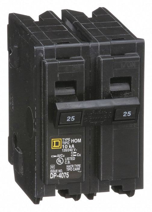 Circuit Breaker 25A Plug In 120/240V 2P