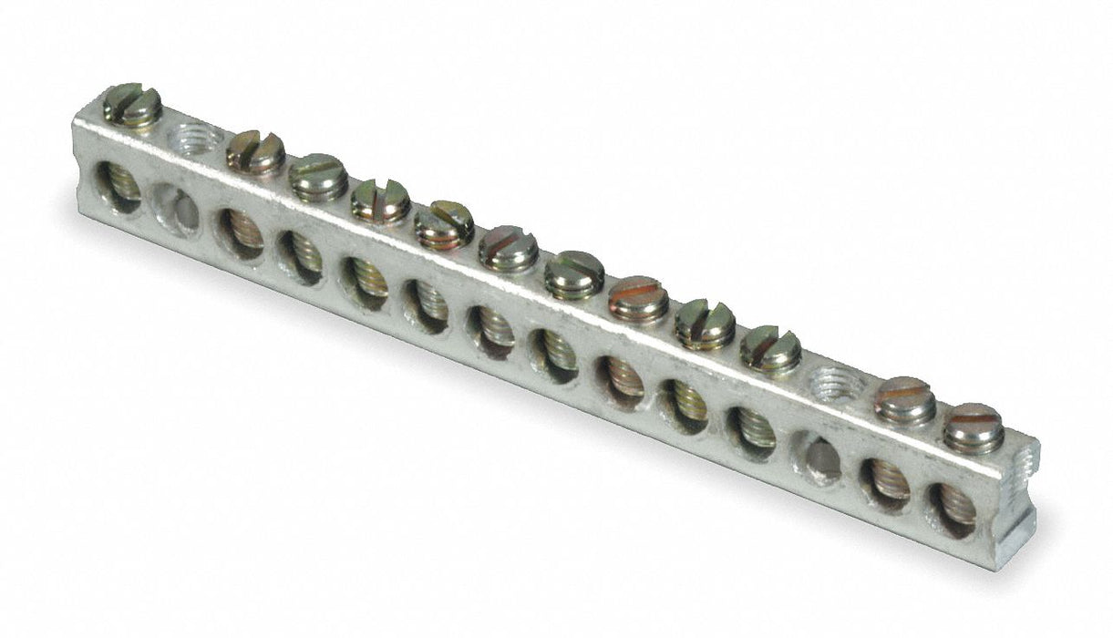 Ground Bar Kit 225A 12 Terminals