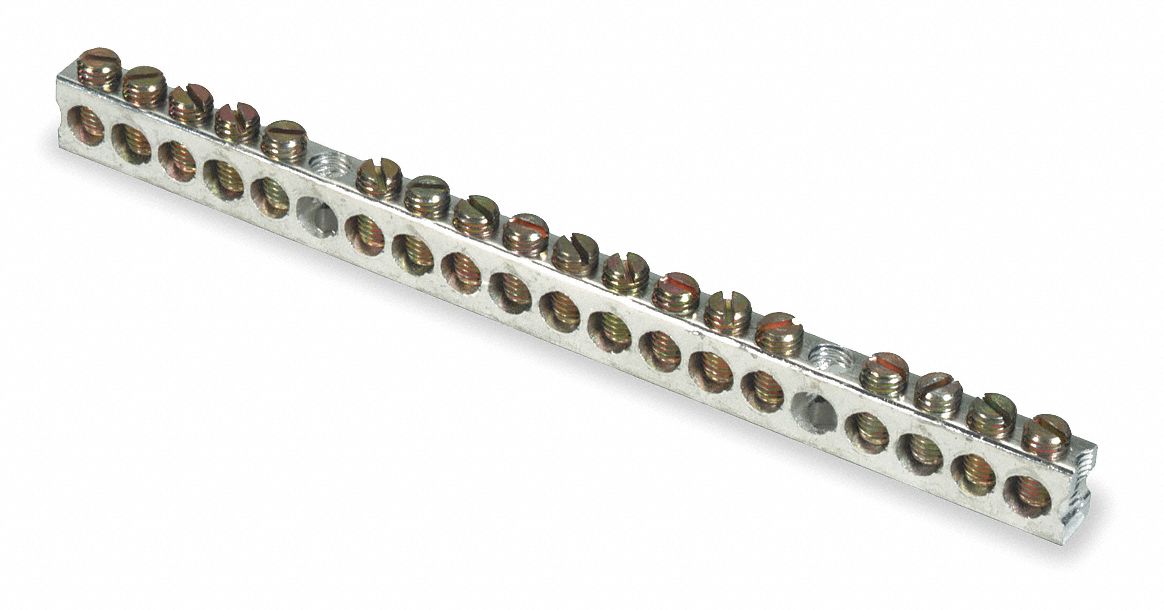 Ground Bar Kit 225A 19 Terminals