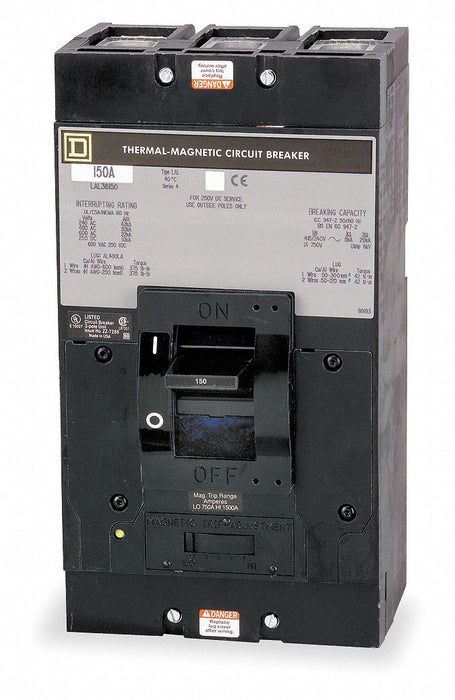 Circuit Breaker 350A 2P 240VAC Q4