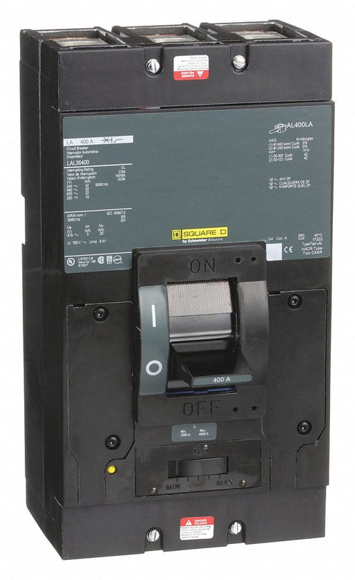 Circuit Breaker 400A 3P 600VAC LAL